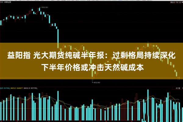 益阳指 光大期货纯碱半年报：过剩格局持续深化 下半年价格或冲击天然碱成本