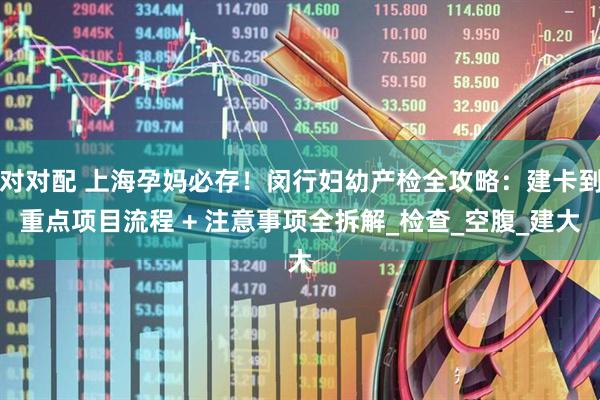 对对配 上海孕妈必存！闵行妇幼产检全攻略：建卡到重点项目流程 + 注意事项全拆解_检查_空腹_建大