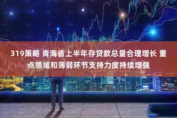 319策略 青海省上半年存贷款总量合理增长 重点领域和薄弱环节支持力度持续增强
