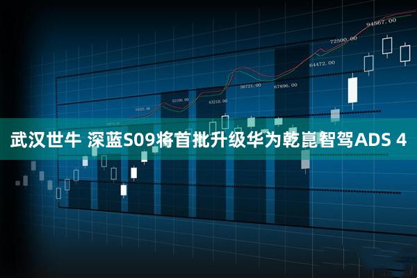 武汉世牛 深蓝S09将首批升级华为乾崑智驾ADS 4