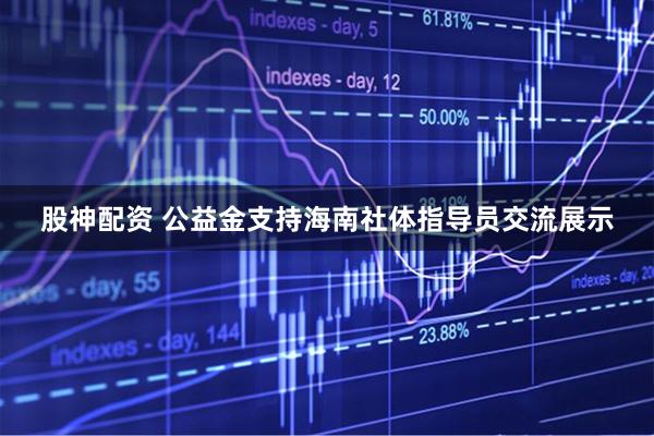 股神配资 公益金支持海南社体指导员交流展示